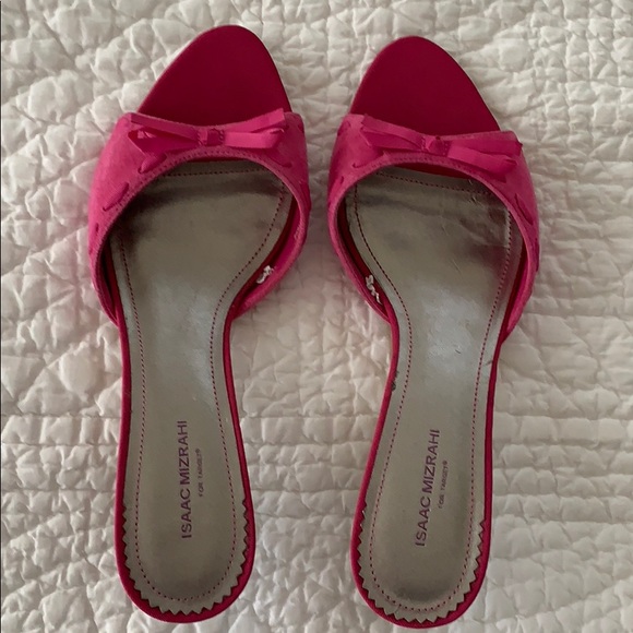 Isaac Mizrahi Shoes - Isaac Mizrahi Pink Pumps